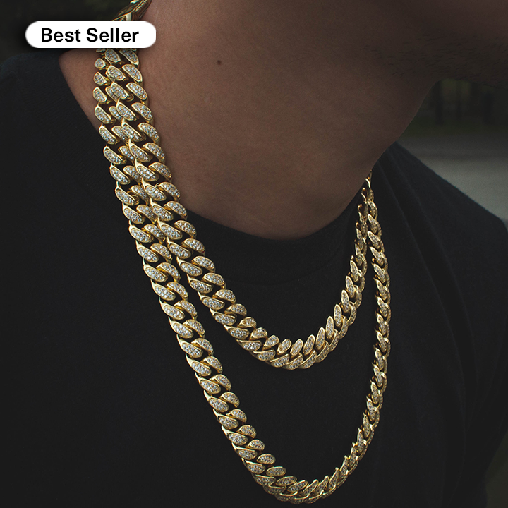 Gold and diamond cuban chain deals