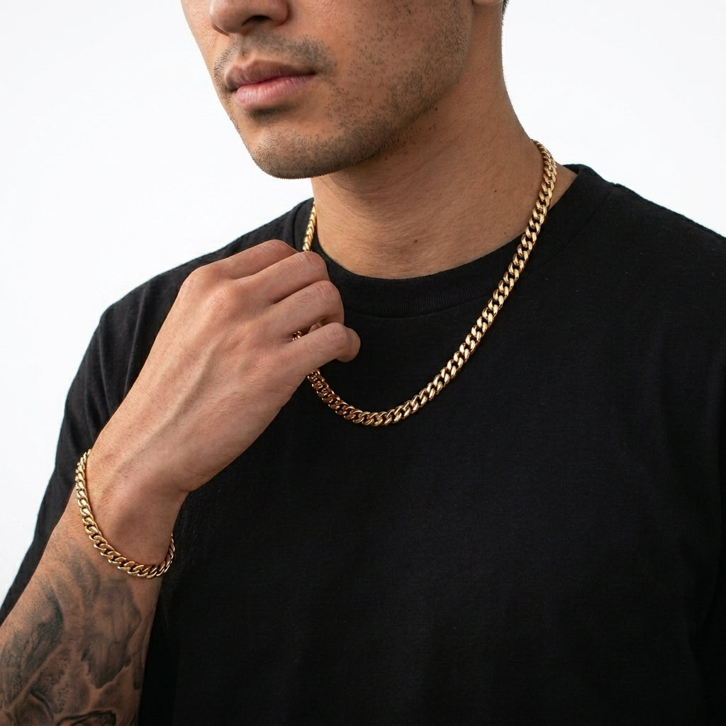 6mm Miami Cuban Link Bundle - The Jewelry Plug