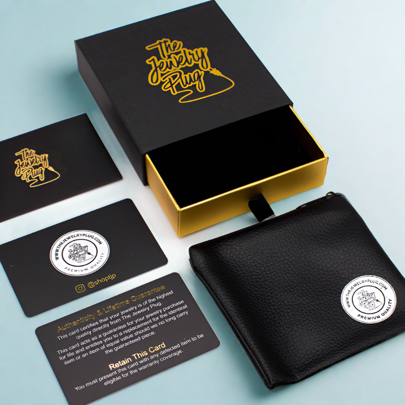 The Jewelry Plug Packaging Box Jewelry Bag