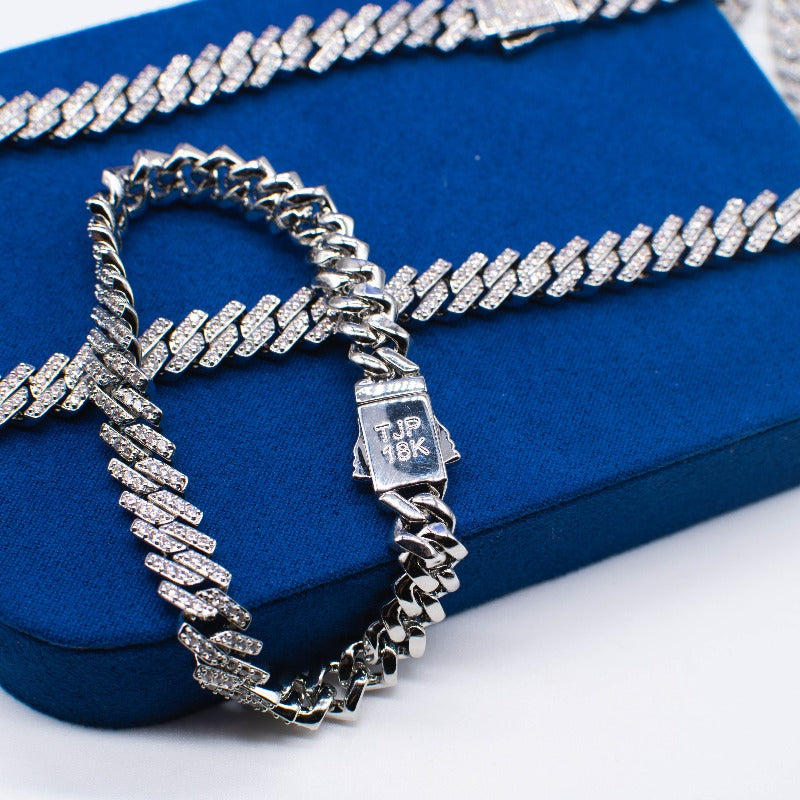 【JORDAN CRAIG】Classic Cuban Link Chain - 8mm Classic Cuban Link Chain - 8mm