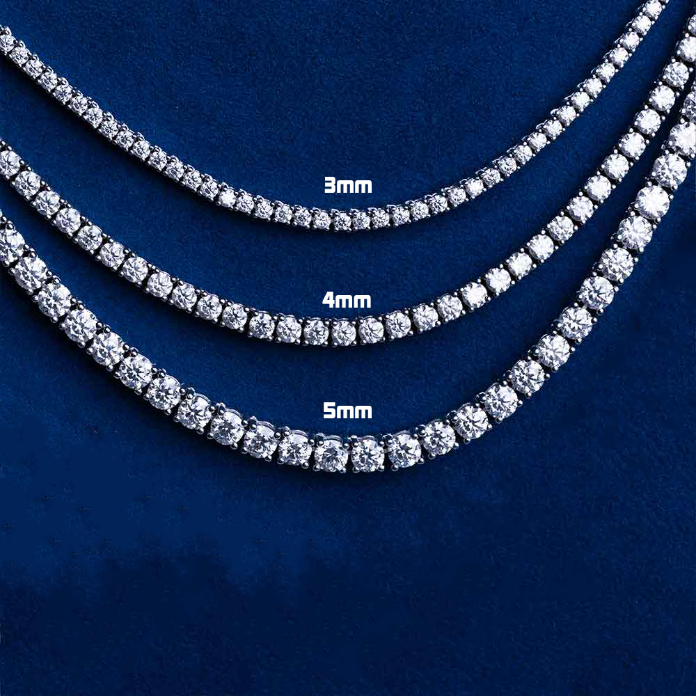 Tennis Bracelet Diamond Tennis Chain Icebox Moissanite Diamond