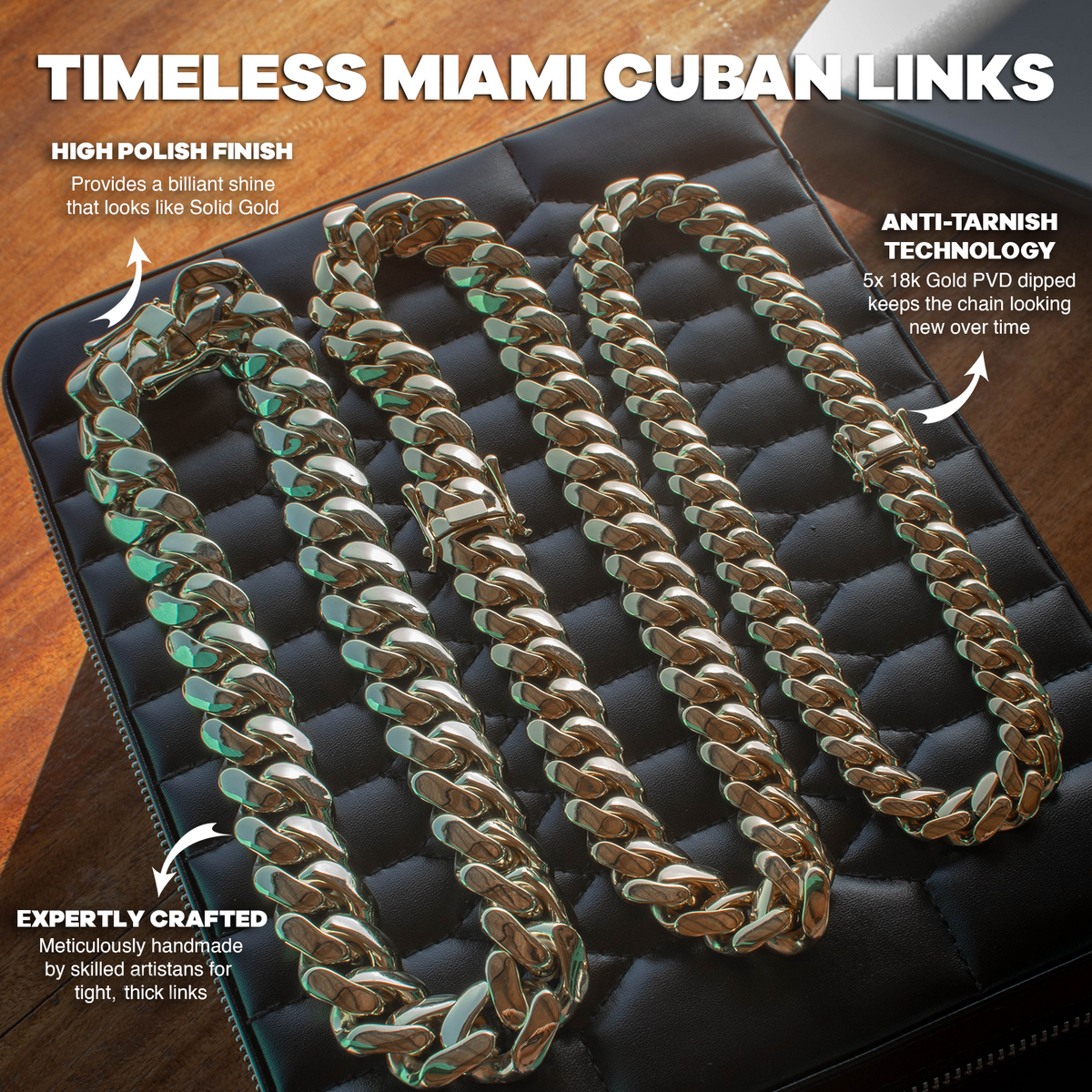 Miami Cuban Links Handmade Thick Chains