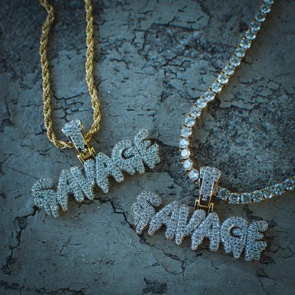 21 Savage Necklace - The Jewelry Plug