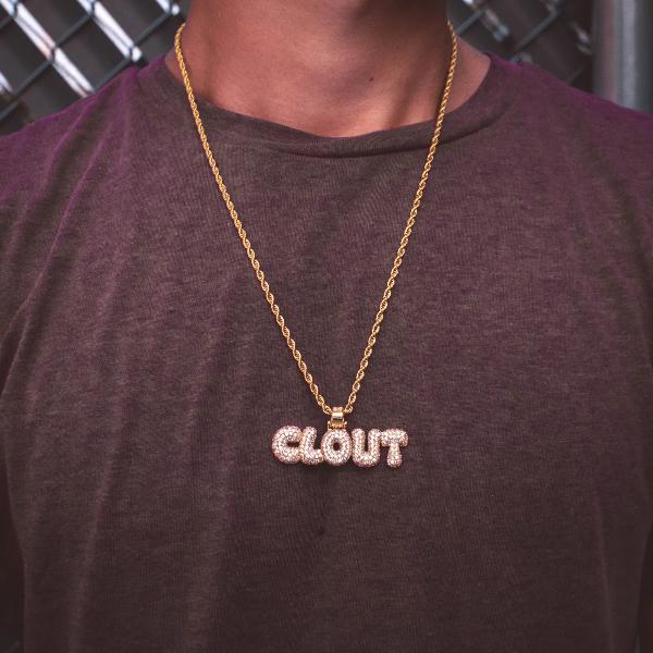Diamond Iced Out Clout Gang Necklace - The Jewelry Plug