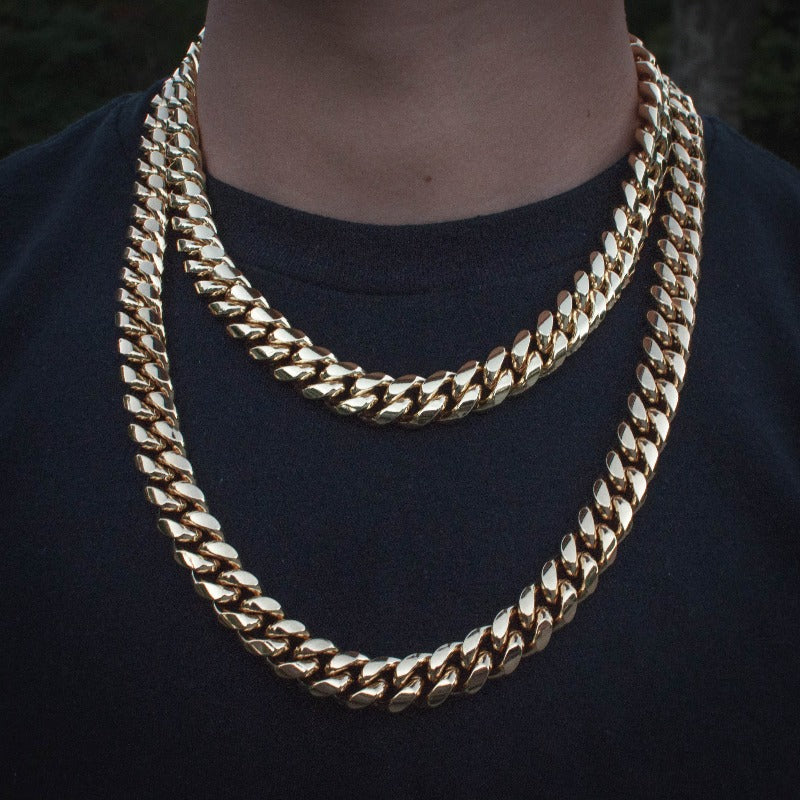 14 inch deals cuban link choker