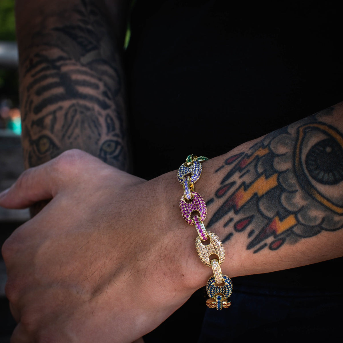 Diamond Gucci Mariner Link Bracelet The Jewelry Plug