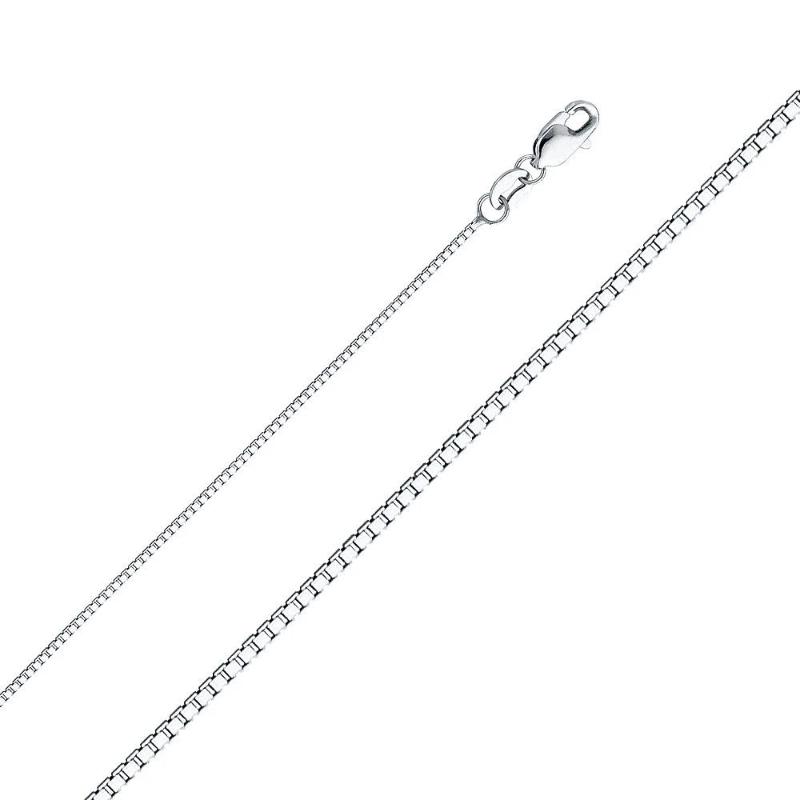 925 Sterling Silver Box Chain - The Jewelry Plug